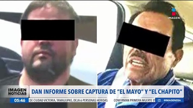 La SSPC da da detalles de la detención de El Mayo Zambada y Joaquín Guzmán López