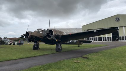 David Heath's flight in historic Bristol Blenheim aircraft