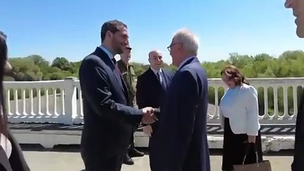 Ermenistan sınırında tarihi görüntüler