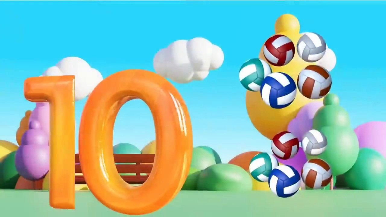 Numbers Song _ Counting 1 to 10 _ Baby song for learning(720P_HD ...