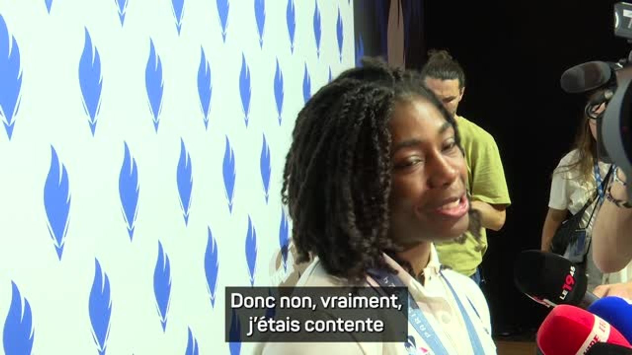 Paris 2024 - Sarah-Léonie Cysique : "Je suis hyper heureuse"