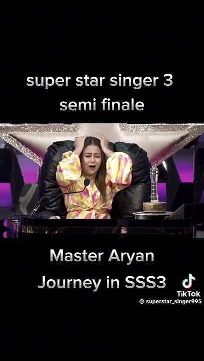 Master aryan journey or superstar singer 3