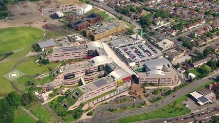 Southport: Aerials of Alder Hey Hospital