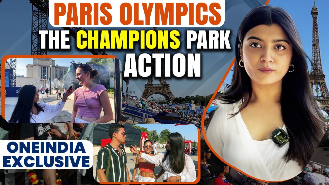 Paris Olympics 2024: Fans Flood Champions Park, Soaking Up the Magic of the Paris Olympic | Watch