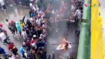 Demo Tolak Hasil Pilpres, Kericuhan Terjadi di Seluruh Kota