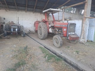 Maquinaria varada en granjas debido a la falta de diésel, el sector producto también está afectado