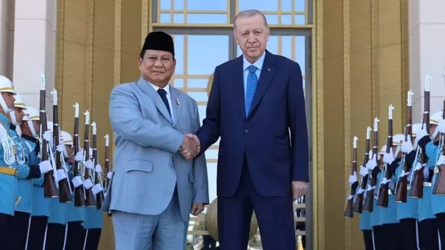 Cumhurbaşkanı Erdoğan, Endonezya Cumhurbaşkanı Subianto ile Beştepe’de görüştü