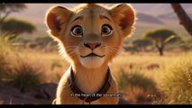 Leo the lion cub's big adventure