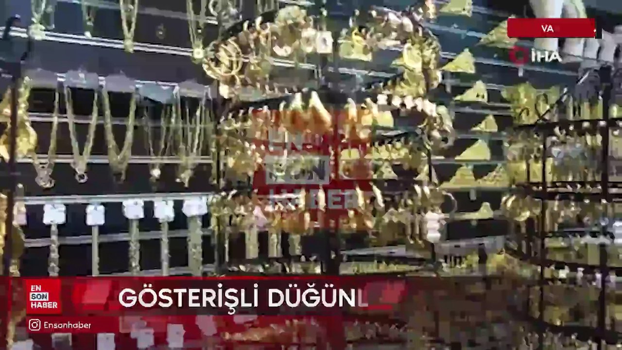 Gösterişli düğünlerin kurtarıcısı: İmitasyon altın