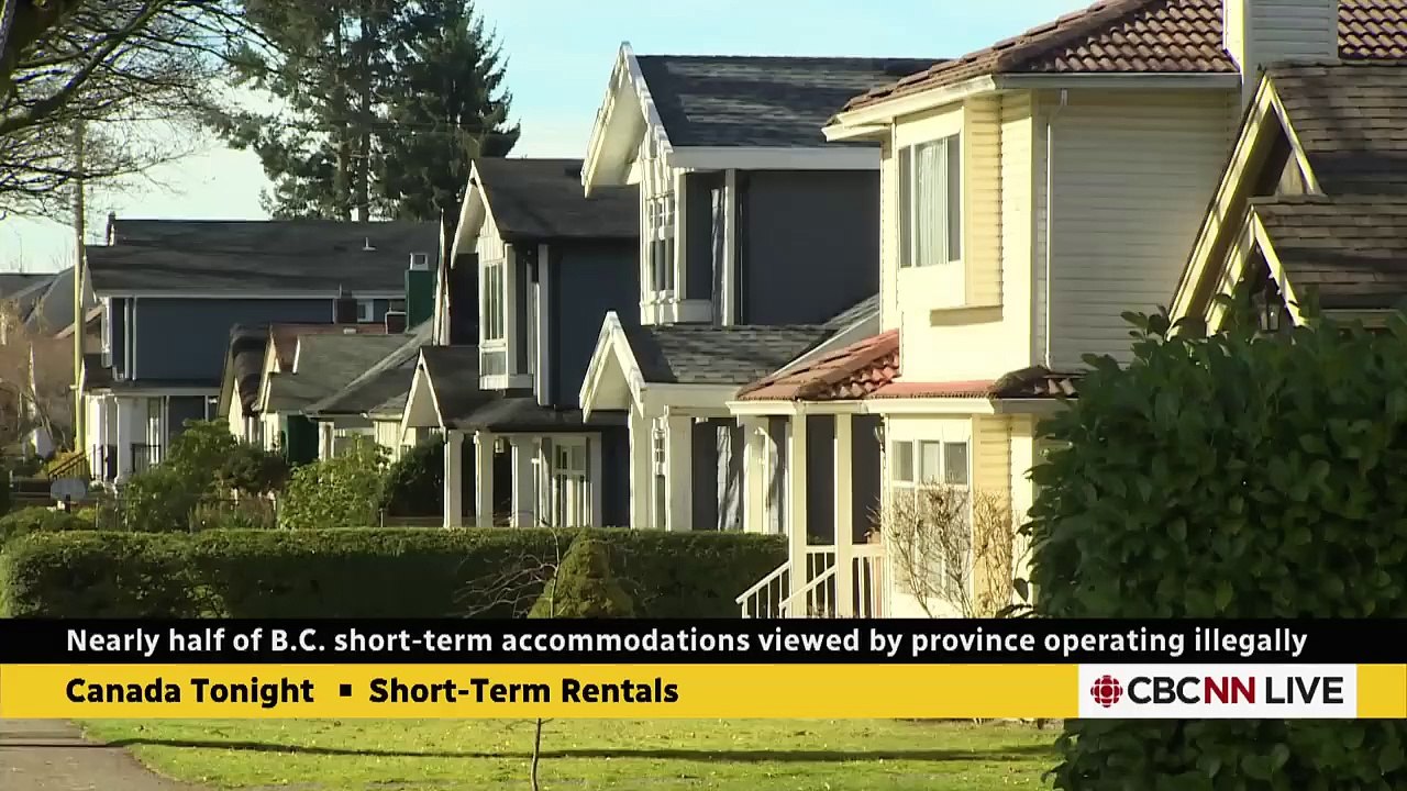 Thousands of short-term rentals in B.C. still operating illegally, new data shows - Canada Tonight