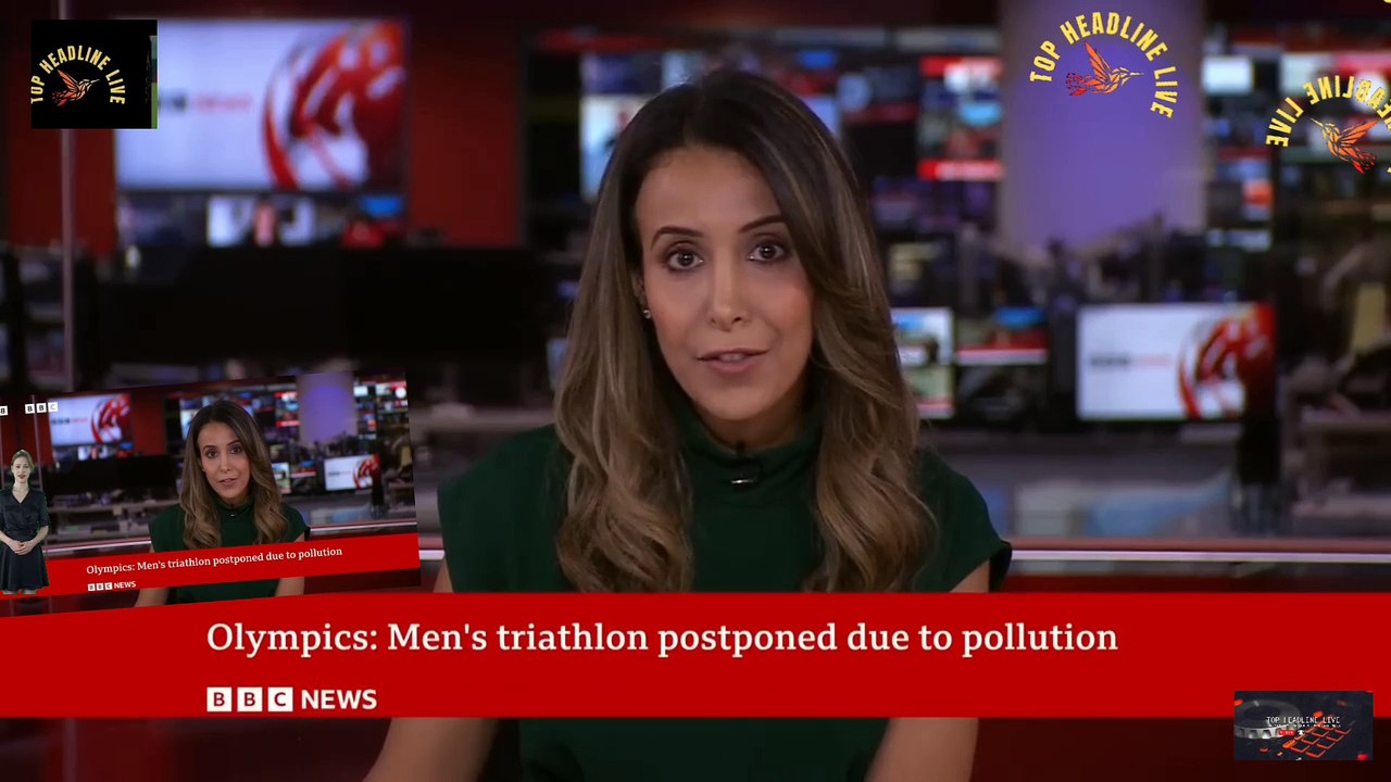 Paris 2024 Olympics: Men’s triathlon postponed over poor water quality | BBC News