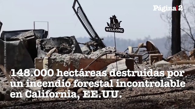 148.000 hectáreas destruidas en EEUU por un incendio forestal incontrolable