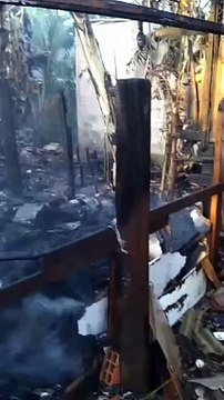 BA: Idoso tem queimaduras graves durante incêndio dentro da própria casa