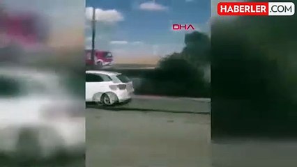 Selimpaşa'da Otluk Alanda Yangın Çıktı