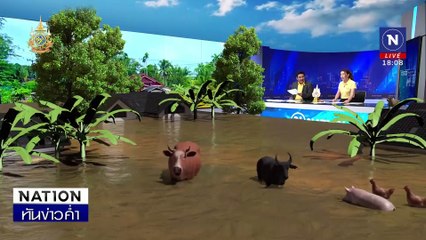 น้ำท่วมใหญ่ “เขาสมิง” เริ่มลดทยอยเข้าเขต อ.เมือง | เนชั่นทันข่าวค่ำ | 30 ก.ค. 67 | PART 1