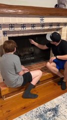 Squirrel Drops Down Chimney and Enters House