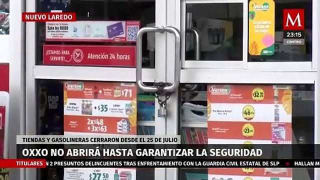 Tamaulipas mantiene buenos resultados en seguridad a pesar del cierre de Oxxo en Nuevo Laredo