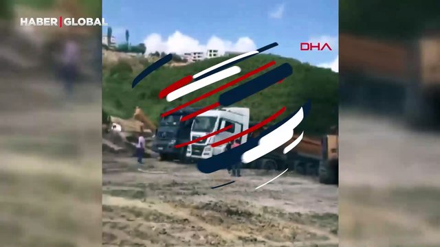 Sultangazi döküm sahasında bir toprak kayması daha