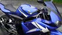 TZR blue and White