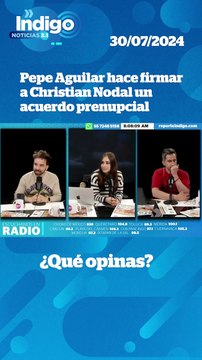 Christian Nodal deberá pagar 12 MDD si le falla a Ángela Aguilar I Reporte indigo