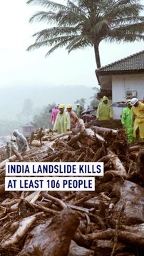 Devastating Landslides in Kerala Leave 106 Dead Amid Torrential Rains