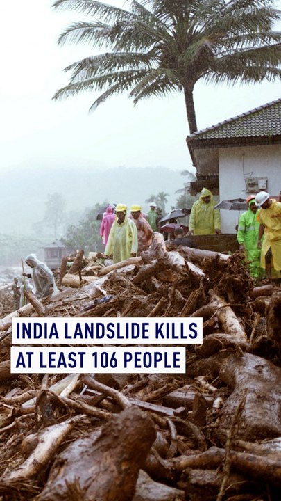 Devastating Landslides in Kerala Leave 106 Dead...