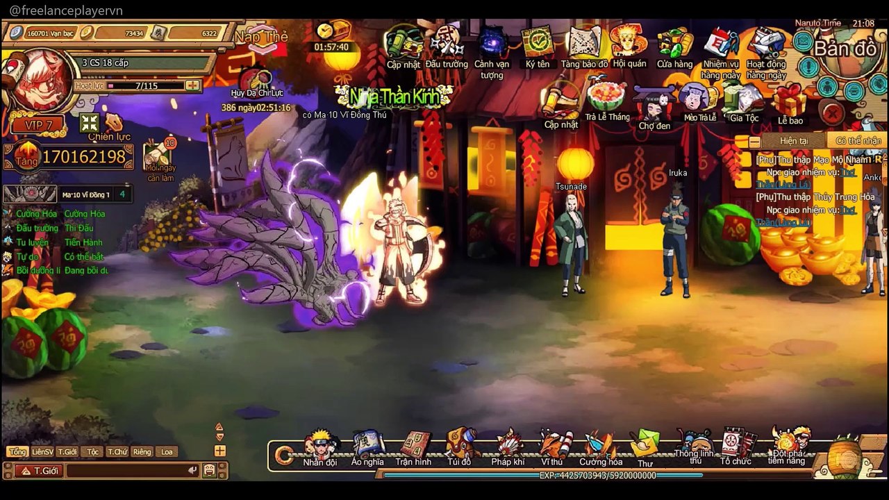 Recruit pet Sage Tomraiya in Five Kages event and 200 mil BP | Unlimited Ninja - Ninja Classic - Ninja World Online