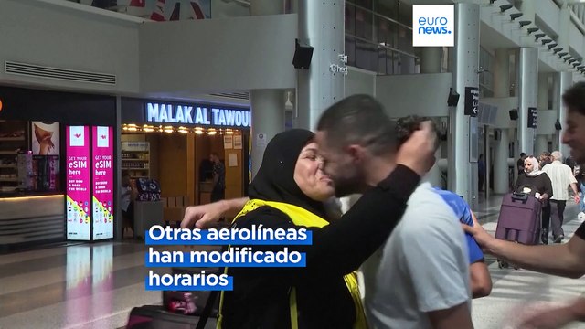 Lufthansa, Air France y otras aerolíneas cancelan sus vuelos al Líbano ante la escalada de tensiones