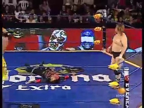 AAA Tag Team Title - Joe Lider & Nicho el Millonario vs. Taiji Ishimori & Takeshi Morishima ( 2010.03.19 @ AAA Sin Limite Mexico City )