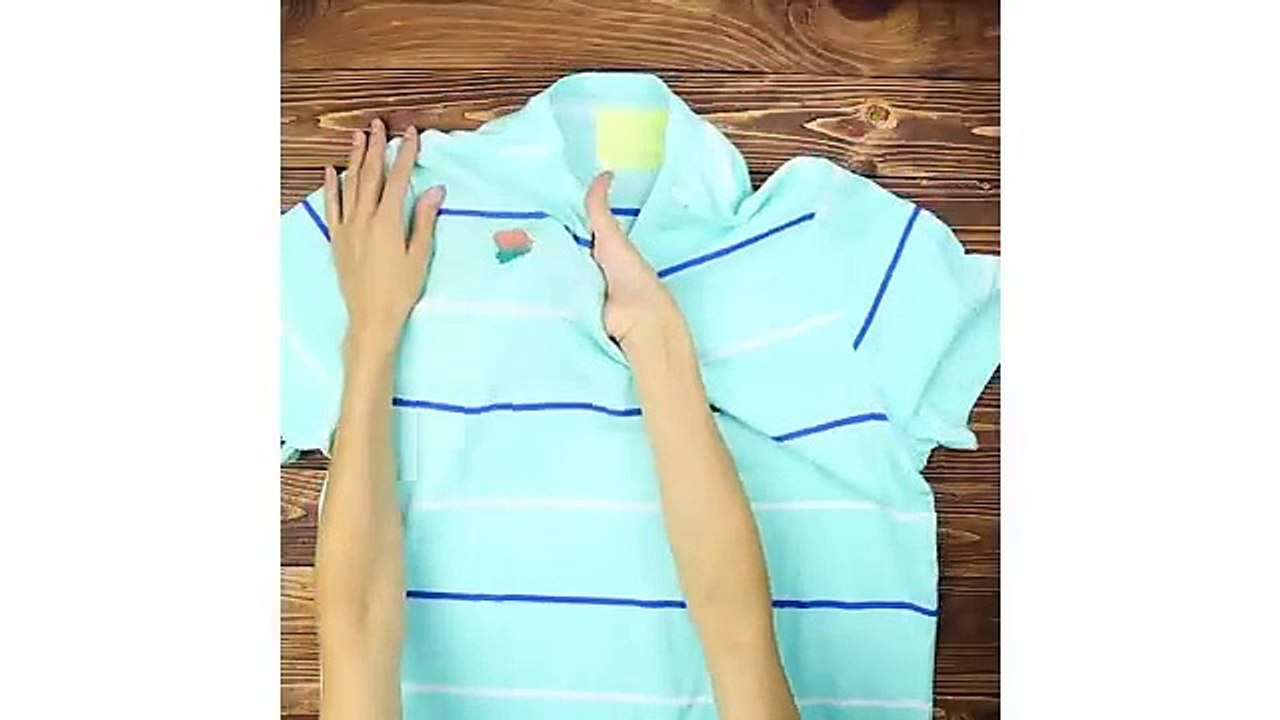 How to turn your old T-shirt into a pillowcase (NO SEWING) _ 5-MINUTE CRAFTS