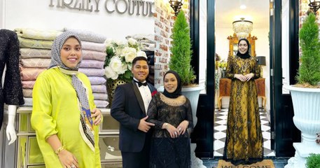 Dulu Peniaga Pasar Malam Kini Firziey Couture Ada Empayar Sendiri!