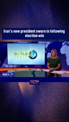 Iran’s new president sworn in following election win