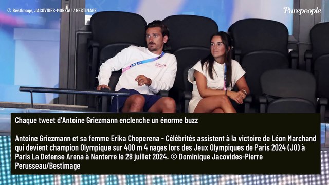 Antoine Griezmann application officielle des JO de Paris : sa femme Erika dévoile les coulisses de sa passion débordante