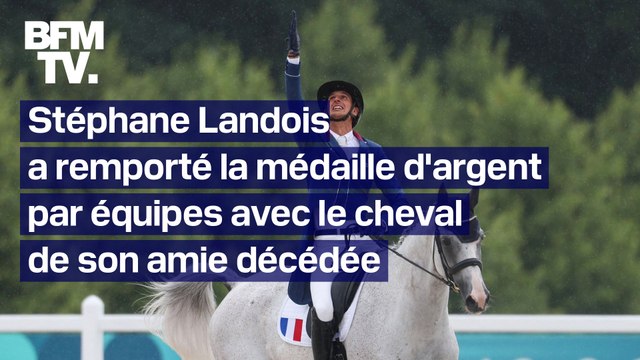 JO 2024: Stéphane Landois a remporté l'argent au concours complet par équipes avec le cheval de son amie décédée à 22 ans
