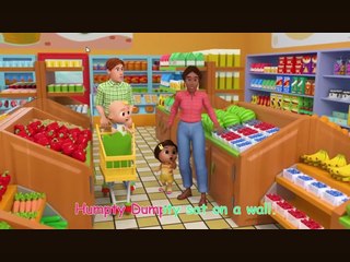 Humpty Dumpty Grocery Store _ CoComelon Nursery Rhymes & Kids Songs -