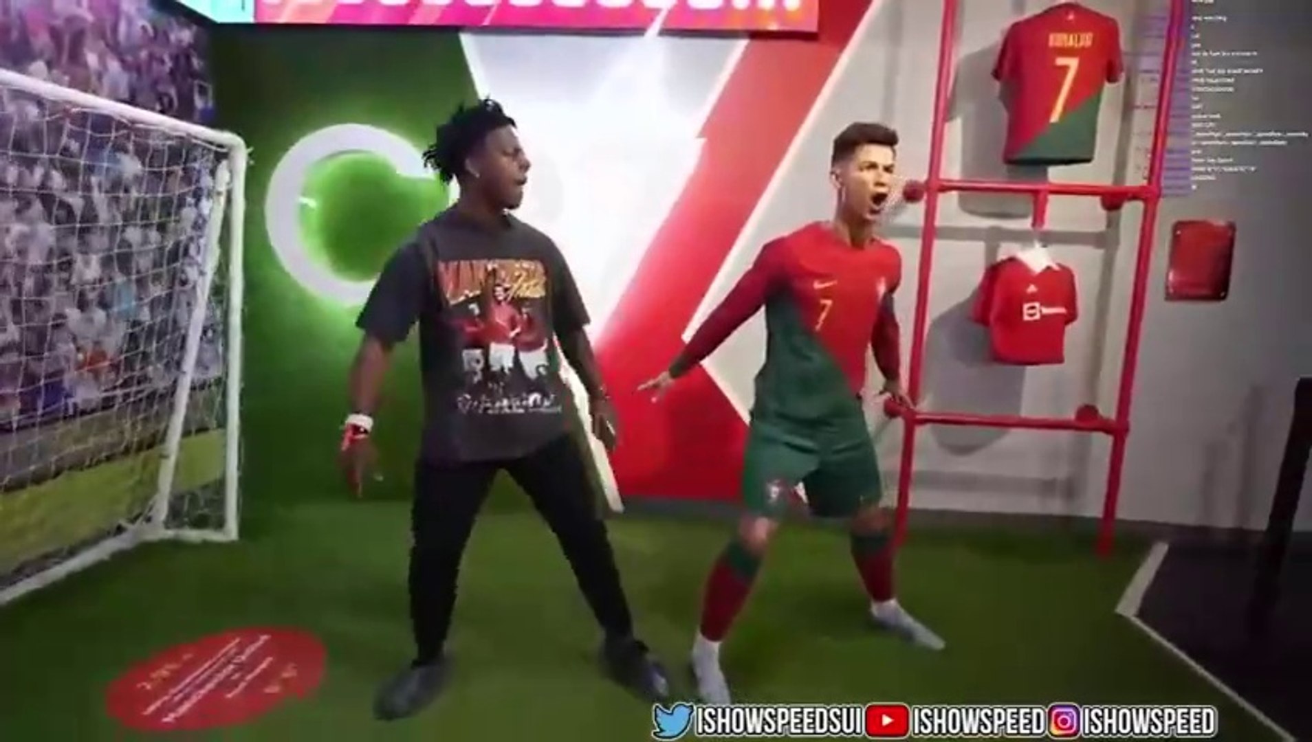 iShowSpeed Meets Ronaldo In America!