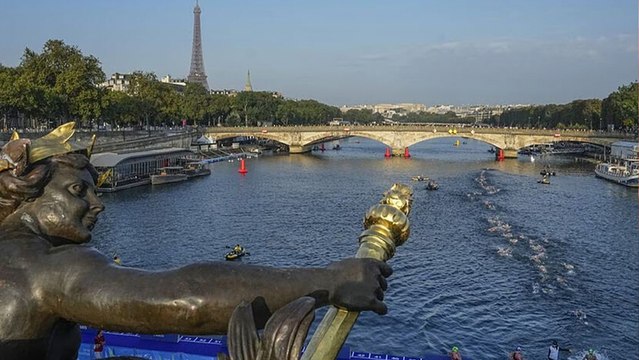 Juegos de París: Organización plantea convertir la prueba de triatlón en duatlón tras la contaminación del río Sena