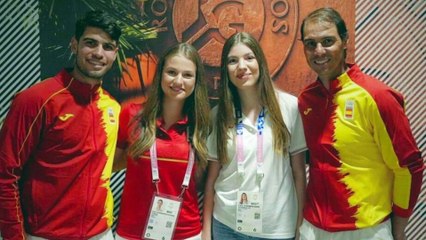 ¡ESCÁNDALO OLÍMPICO! Pedro Sánchez y Begoña Gómez HUMILLADO por Nadal y Alcaraz con Leonor y Sofía