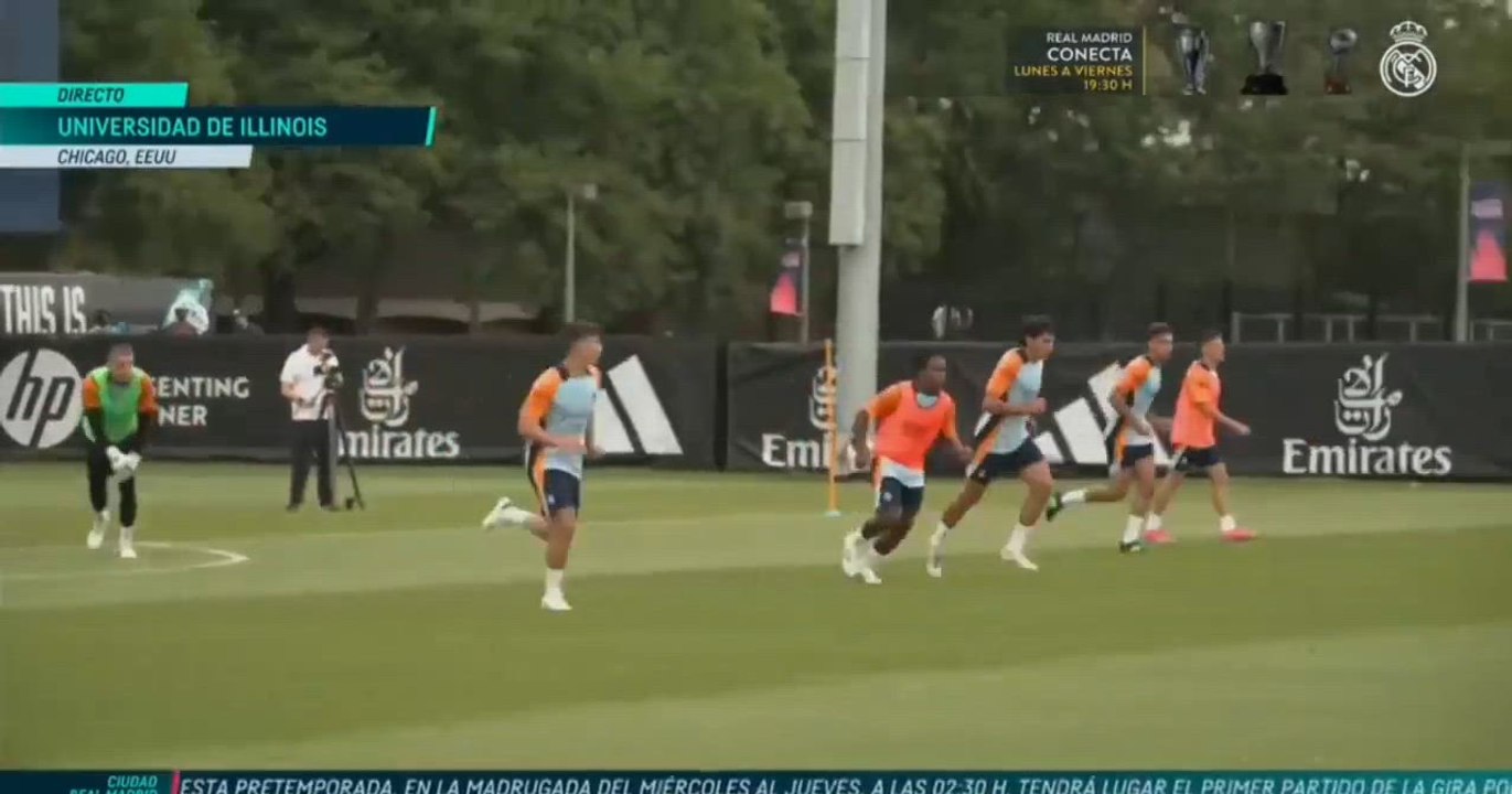 El golazo de Arda Güler en el entrenamiento del Real Madrid