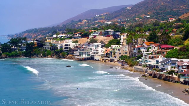 The USA 4K - Scenic Relaxation Film With Calming Music
