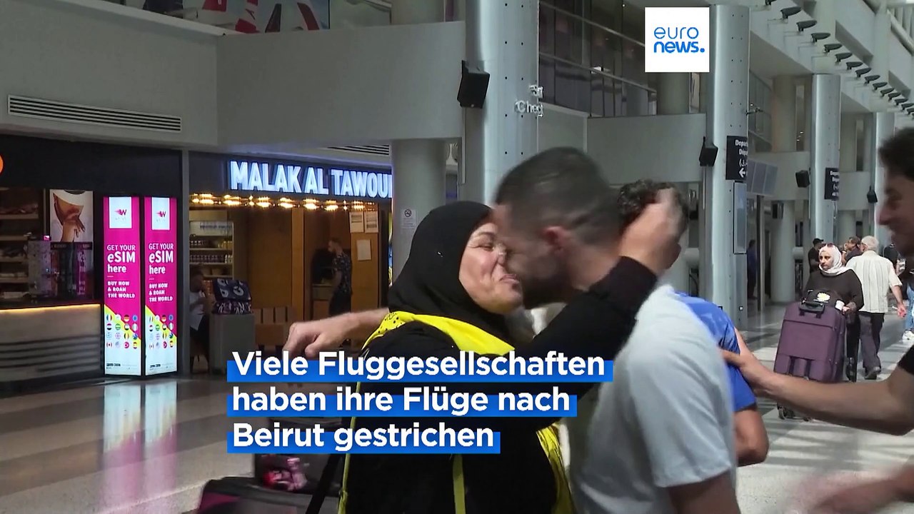 Angst vor Krieg im Nahen Osten: Lufthansa streicht Flüge in den Libanon