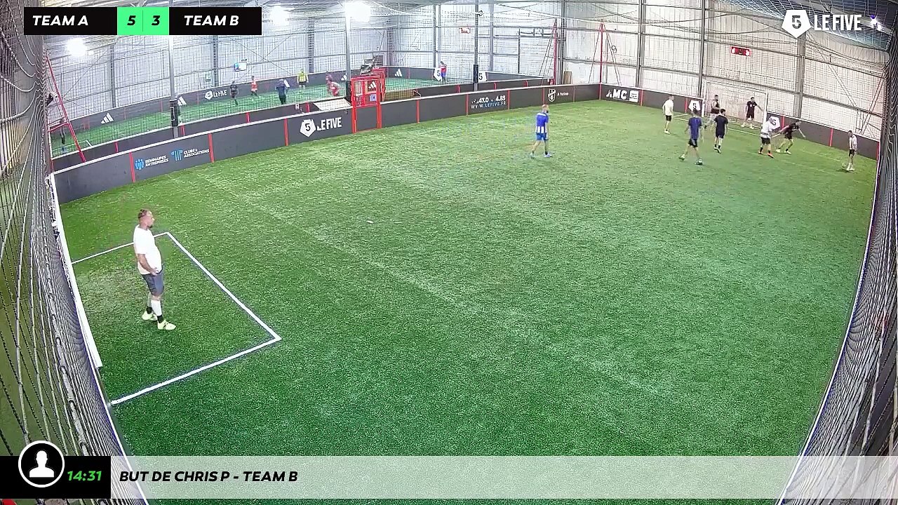 But de Chris P - Team B