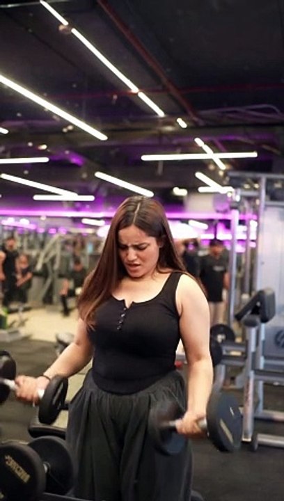 Bicep motivational for cute girl 