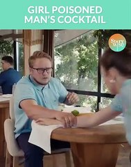 Girl poisoned man cocktail