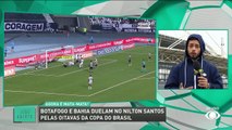 Textor inflama duelo entre Botafogo e Bahia, válido pelas oitavas de final da Copa do Brasil