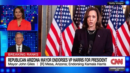 Republican mayor in battleground state is endorsing Kamala Harris. Hear why-(720p)