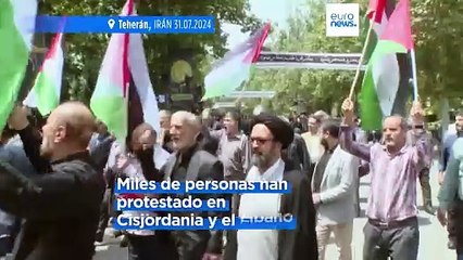 "Los musulmanes ganaremos": Estallan protestas en Medio Oriente por el asesinato del líder de Hamás