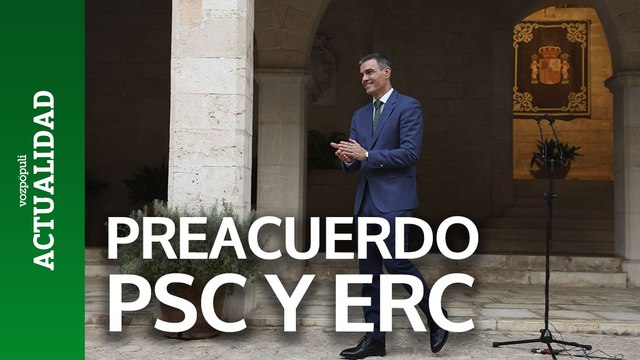 Sánchez sobre el preacuerdo del PSC y ERC: Es bueno para Cataluña y España