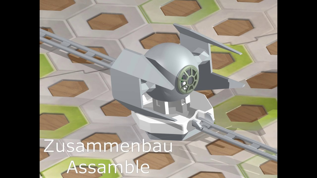 Tie Interceptor Assamble