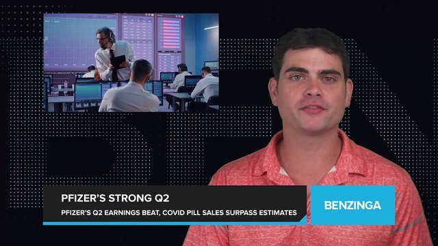 Pfizer's Q2 Revenue and Earnings Beat Expectations, as Sales of Pfizer's COVID Antiviral Pill Surpass Estimates